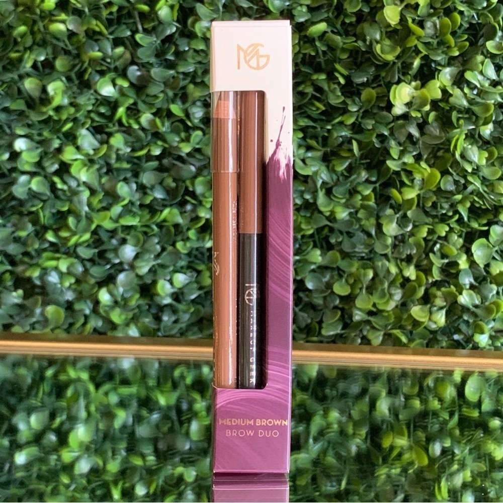 Makeup Geek Medium Brown Brow Duo | NEW | Brow Pencil & Brow Liner MG MUG